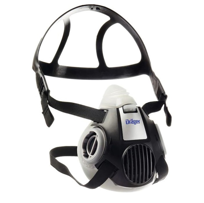 Semimasca X-PLORE DRAGER 3300 tip 2 filtre